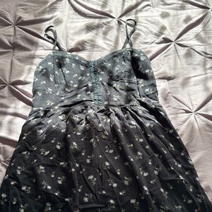 American Eagle Outfitters Black Floral Dress